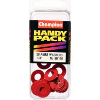 Champ Fibre Washers 1/32x1/4x9/16 (Pack 20)