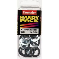 Champ Champ Spring Washer 10mm ZP (Pack 15)