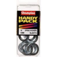 Champ Champ Spring Washer 12mm ZP (Pack 10)