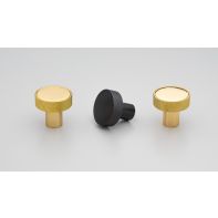 Bugle Knob 32mm diameter Polished Brass Gloss E.D.