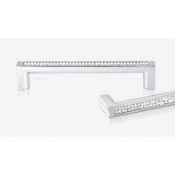 Ankaa Handle 128mm Multi Stone Polished Chrome