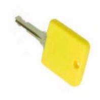 Key Removal Cover Cap Yellow