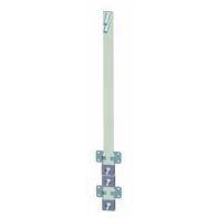 Pre mounted 600mm locking bar (2 guides, 3 pins)