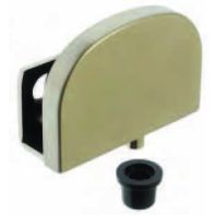 Glass Double Door Hinge (1471.000), bottom left or top right installation (ext. view), Chrome