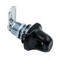 Rotor Hasp Lock - Suits Wooden Locker Matt Black