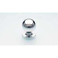 Back-to-back pair Brass Knob 25mm Bulb incl fittings