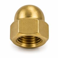 Brass Hex Dome Nut BSW 1" 1.480AF
