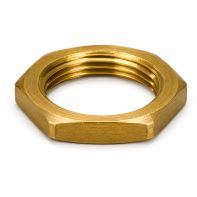 Brass Hex Lock Nut BSW 1 1/2"