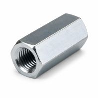 Hex Deep Nut Bright Steel Pln BSW 1"