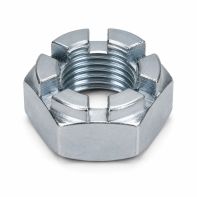 Hex Slotted Nut ZP UNF 5/8"