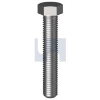 Hex Head Set Screw CL10.9 Zinc Plated AS1110.2 M30x190mm