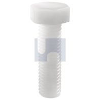 Hex Head Hex Set Screw Nylon Pln M10x16mm