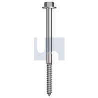 Hex Washer Hd Pole Step Timber CL5.8 HDG M16x250mm