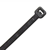 Cable Tie UV Nylon Black (Pack 100) 100 x 2.5 mm