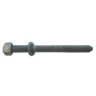 Konnect Chem Studbolt M20x260 Gal Class 5.8 (incl n/w+driver)