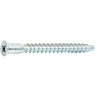 Confirmat screw, partial thread, Phillips, 5 x 50mm, zinc plated, box of 500