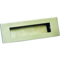 Handle "Cremona" Recessed pull 96mm c/c, brushed nickel