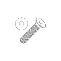 Socket Head Flat Screw Countersunk Stainless Steel G316/A4 M12 x 50mm