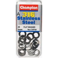 Champ Champ Flat Washer 4mm G316 (Pack 35)