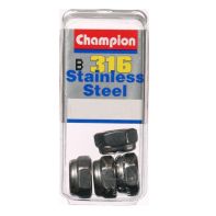 Champ 3/16 UNC Dome Nuts G316 (Pack 4)