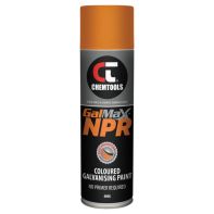 Chemtools Orange Gal (Zinc) Paint NPR (No Primer Req'd) 400g Aerosol