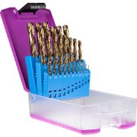 D109SM3//122038 Drill D109 SM3 Set 23Pce JBR HD Cobalt S/Pt 2.0-13.0x0.5mm