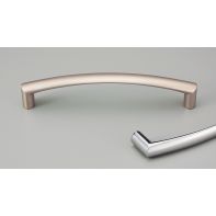 Arched D Handle 128mm Satin Chrome