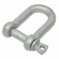 Commercial D Shackle Galv Beaver 16mm
