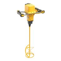Dewalt 54V XR FLEXVOLT Dual Handle Paddle Mixer - Tool Only