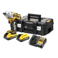 DeWalt 18V 5.0Ah XR Li-ion Cordless Brushless 1/2" Premium High Torque Impact Wrench Combo Kit