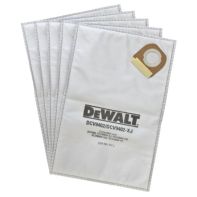 suit DCV586M Fleece Vacuum Bag Dewalt (Pack 5)