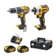 Dewalt 18V XR Brushless 2 Piece Kit
