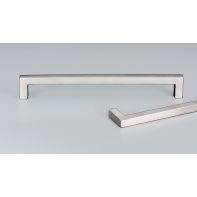 10mm Sq Polished S/Steel Handle 138mm with 128mm C to C