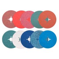 Alum Oxide Fibre Disc FS Pferd Slotted 125x22x36G