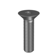 Socket Head Flat Screw Countersunk Stainless Steel G316/A4 M8 x 75mm