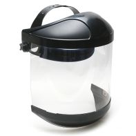 Beaver Frontier High Impact Clear Face Shield with Chin Strap