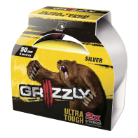 Tape gaffer grizzly 50mm X 9m - Silver