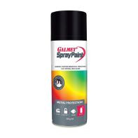 Galmet Spray Paint Black High Gloss 350g