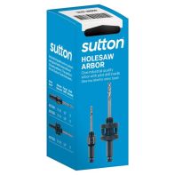 HSS Holesaw Pilot Drill suits BA-0 Arbor Sutton H107BD25//000749 6.35mm 1/4" 105mm Overall