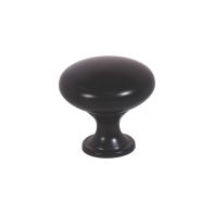 N ~ Knob "HAMPTONS" 32mm dia Matt Black