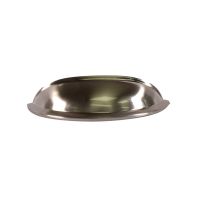N ~ Handle "HAMPTONS" Shell Pull 76mm c/c Brushed Nickel