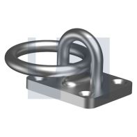 Oblong with Ring Pad Eye G304/A2 SS
