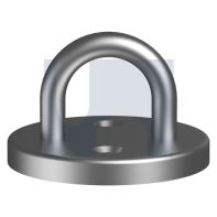Round Pad Eye G304/A2 SS