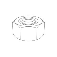 NLA Use 24MHSNK0  Structural Hex Nut HSFG AS/NZS 1252:1996/83 Hot Dip Galvanised M24