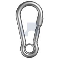 6M MG316 SPRING HOOK WITH EYE AND NUT