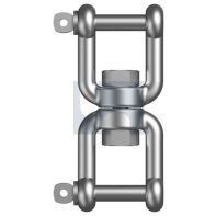 Jaw/Jaw Swivel G316/A4 SS 12mm