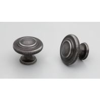 Bingley round knob 33mm Antique Black
