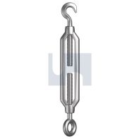 Hook/Eye Turnbuckle HDG Beaver 6mm