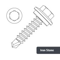 Unitite CL 5 Hex Head with Seal M6-14 x 55mm  - Ironstone