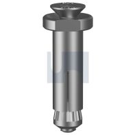 M12x55Mm Csk Hollow Bolt 8.8 Galv (3-25mm)